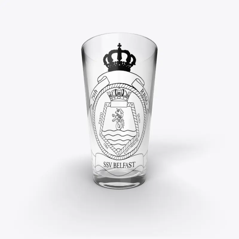 SSV Belfast Pint Glass